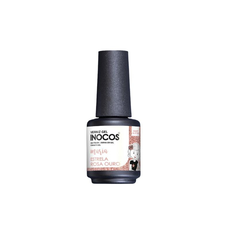 SEMIPERMANENTE GEL MARIA ESTRELA ROSA 15ML INOCOS 