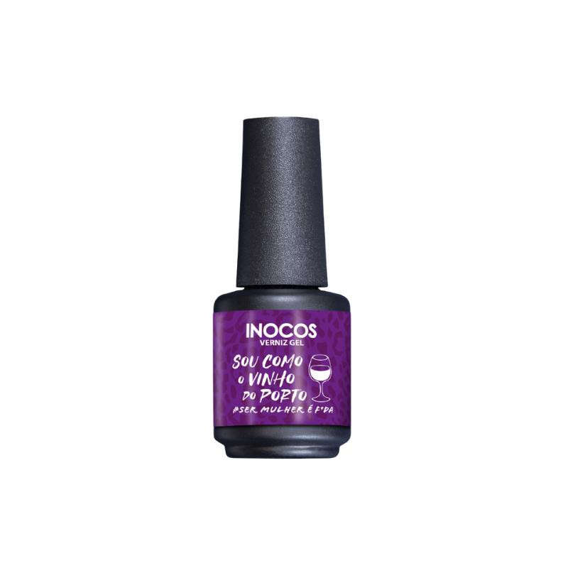 SEMIPERMANENTE GEL COMO O VINHO DO PO 15ML INOCOS 