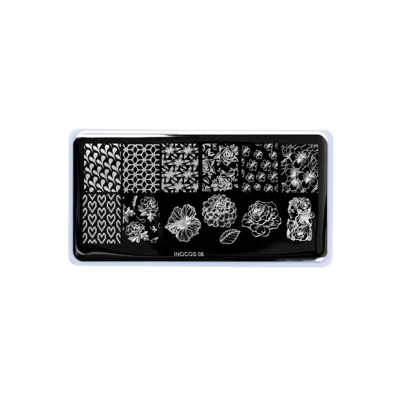 PLACA CARIMBOS  STAMPING 06 NATURE  INOCOS