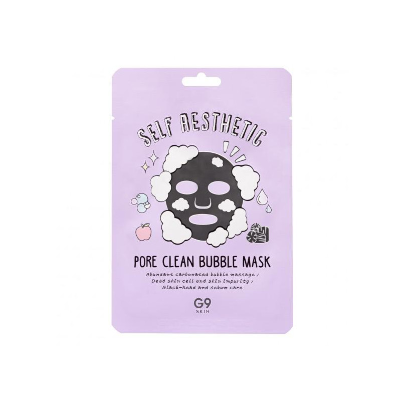 MASCARILLA DE BURBUJAS LIMPIADORA DE POROS G9
