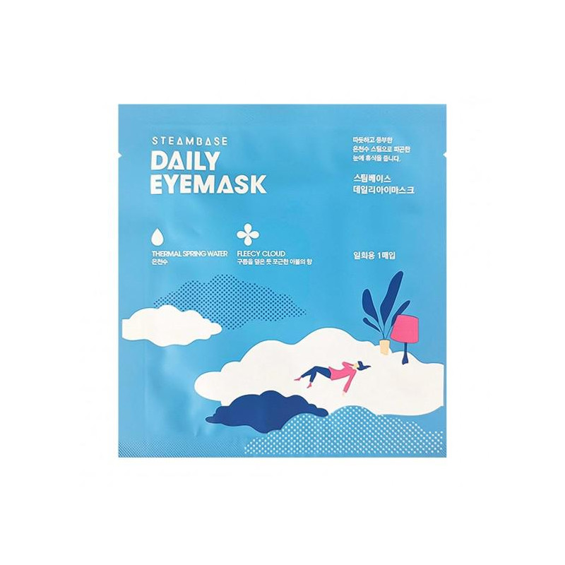 DAILY EYEMASK FLEECY CLOUD STEAMBASE
