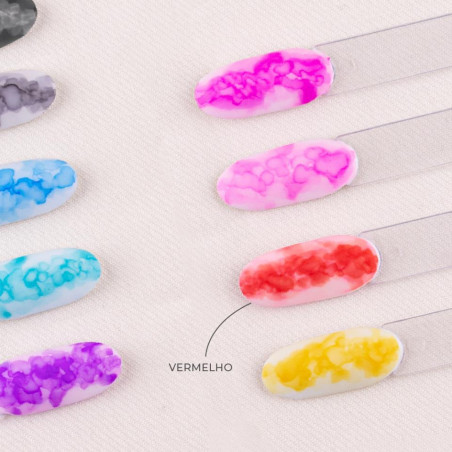 INK GEL VERMELHO 15ML INOCOS