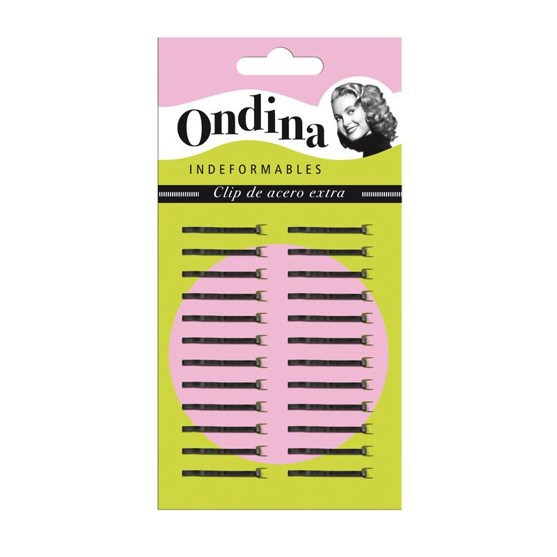 CARTON 24 MINICLIPS 2 5CM  EUROSTIL