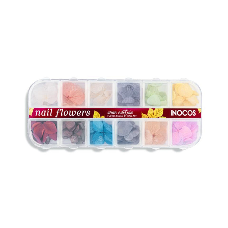 NAILS  FLOWERS WINE EDITION  INOCOS