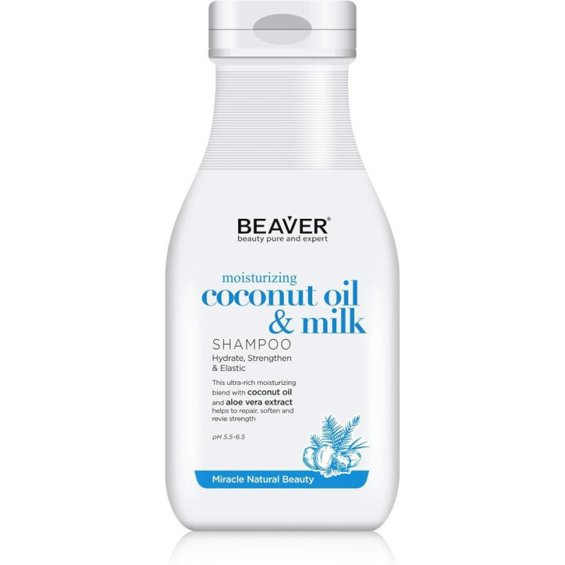 CHAMPU HIDRATANTE COCONUT BEAVER 350ML
