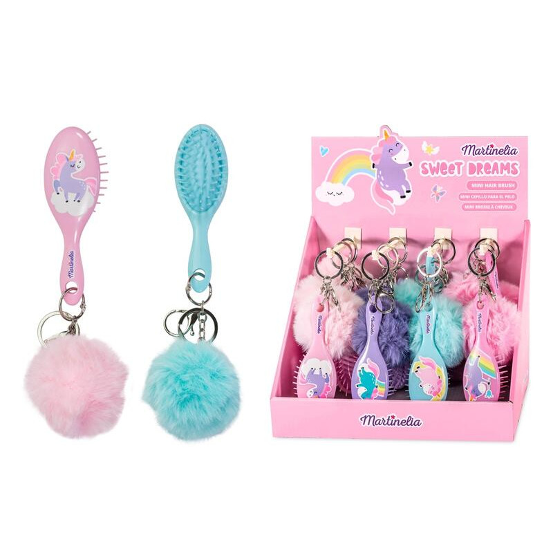 MARTINELIA MINI BRUSH WITH POMPOM 