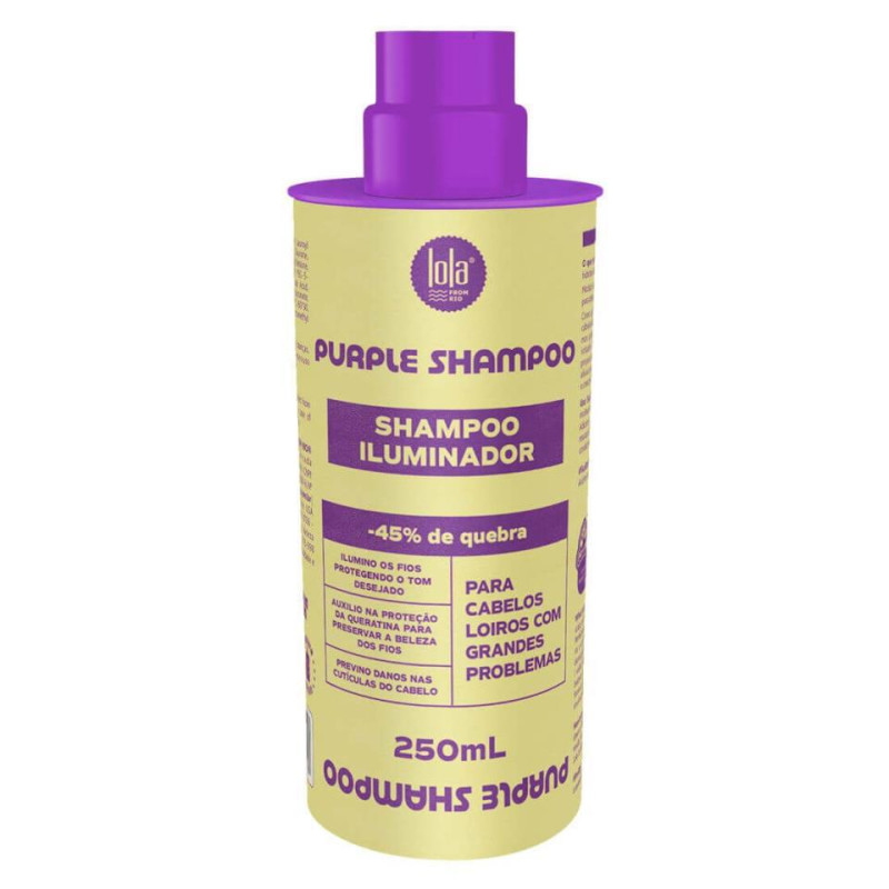 PURPLE SHAMPOO ILUMINADOR 250ML LOLA COSMETICS