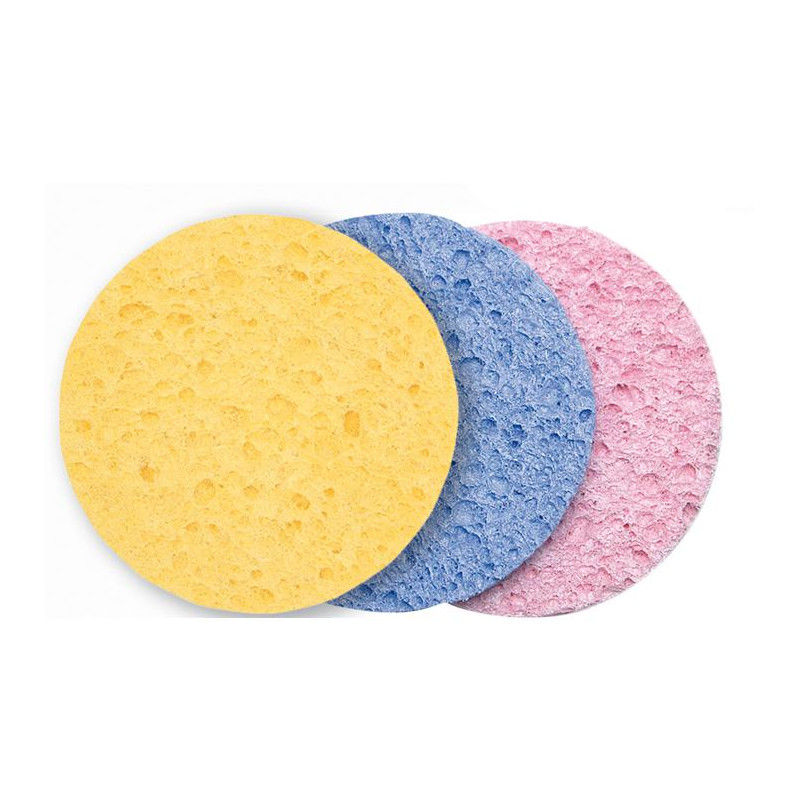 ESPONJA DESMAQUILLANTE CELULOSA COLORES