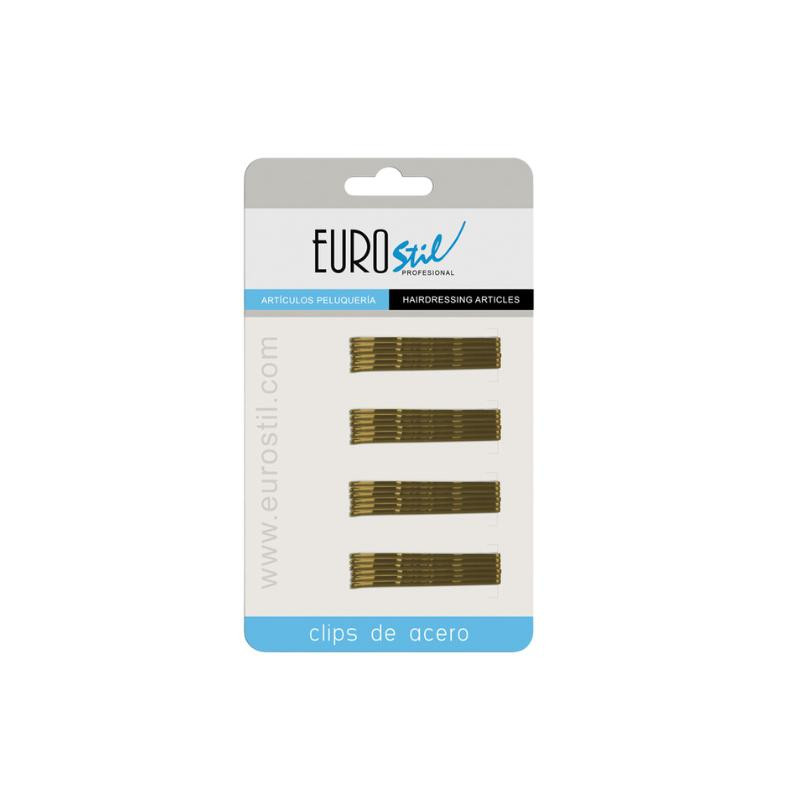 CARTÓN 24 CLIPS OND BRONCE 50 MM EUROSTIL
