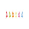PINZA RANITAS FLUOR 5CM COLOR  UNIDAD 