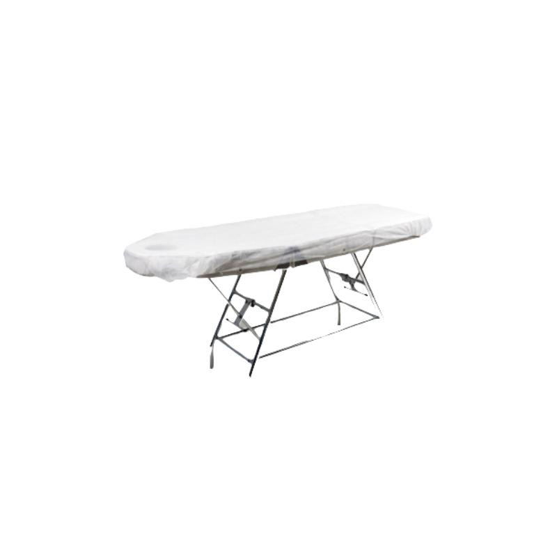 SABANA AJUSTABLE  BLANC 210X80 TNT 20GR INDIVIDUAL