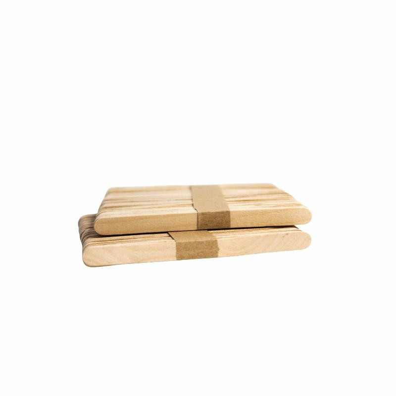  ESPATULA DE MADERA FACIAL  100UD