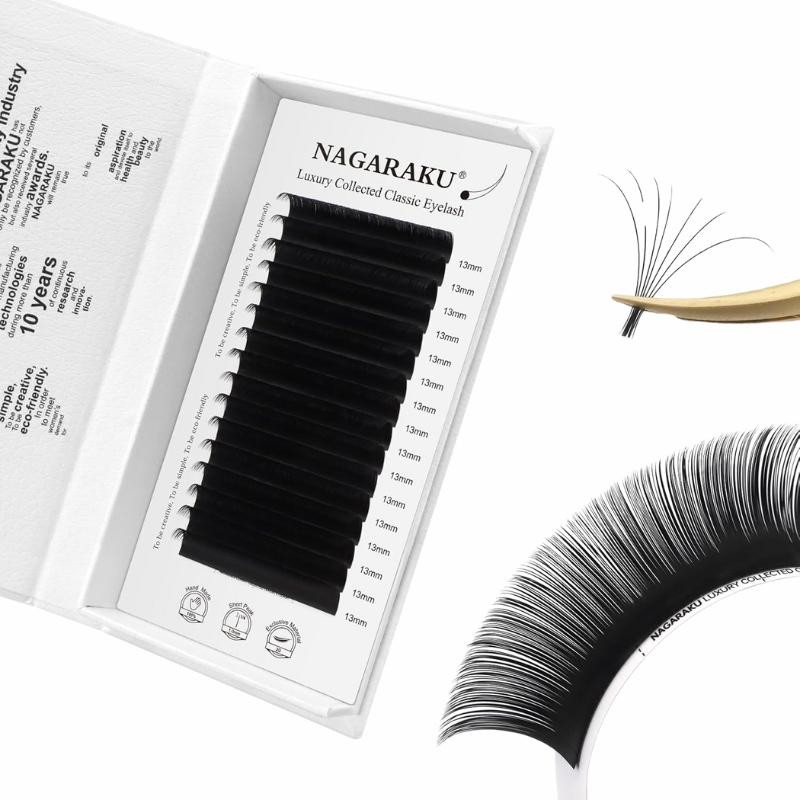 EXTENSIONES DE PESTAÑA MASSCAKU 13MM 0 10D