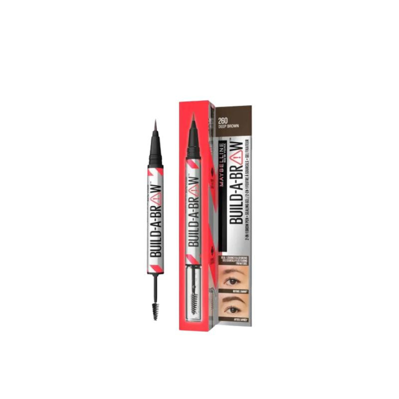 BUILD A BROW 260 DEEP BROWN  MAYBELLINE