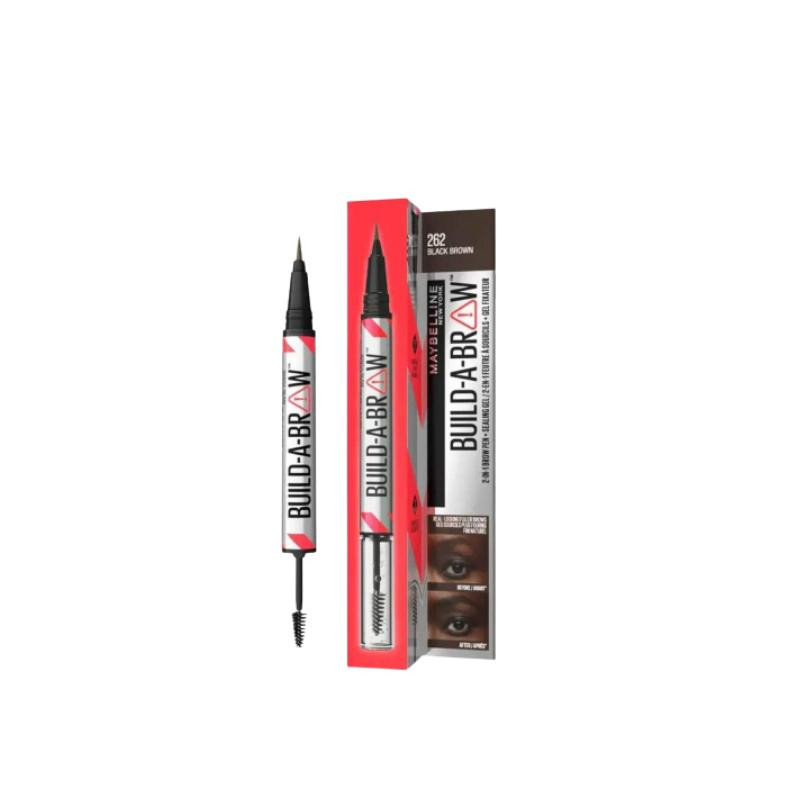 BUILD A BROW 262 BLACK BROWN  MAYBELLINE