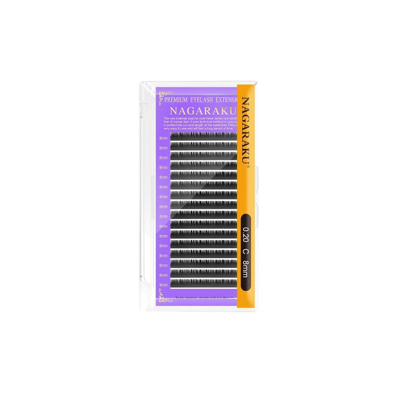 EXTENSIONES DE PESTAÑA MASSCAKU 8MM 0 20C