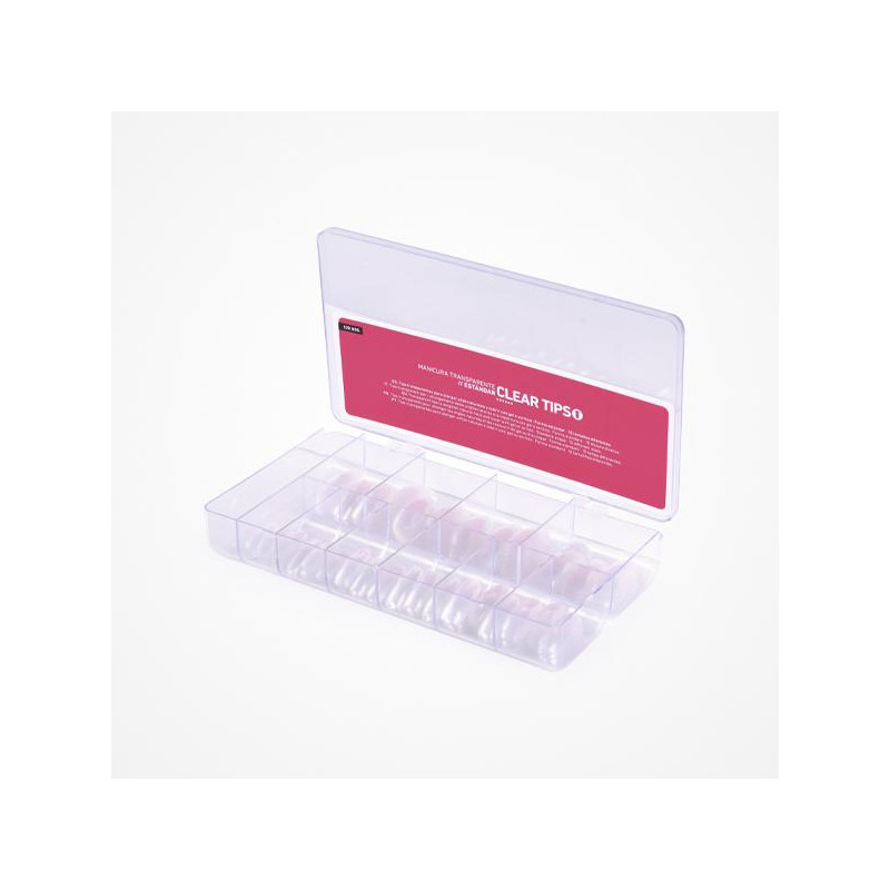 CLEAR TIPS 520UD NATURALES FORMA CURVA BIFULL
