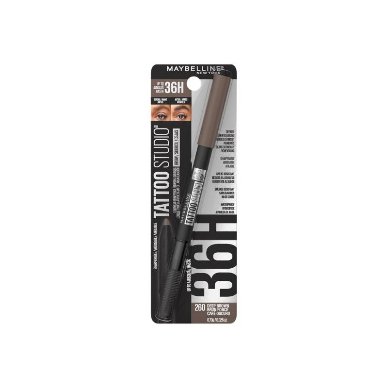 TATTO BROW 36H LAPIZ 07 DEEP BROWN MAYBELLINE