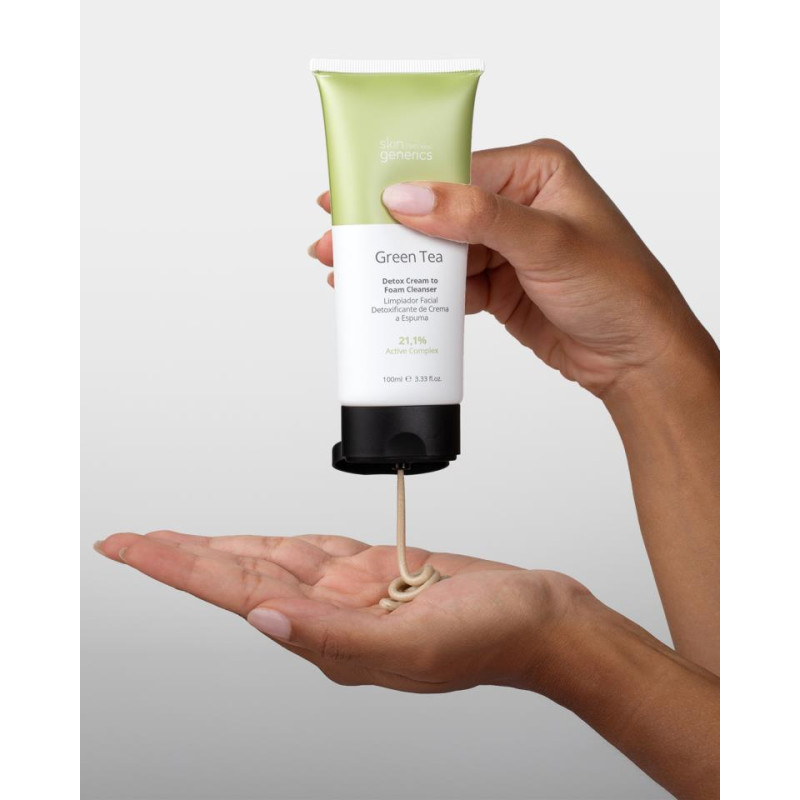 GREEN TEA CREAM TO FOAM CLEANSER SKG