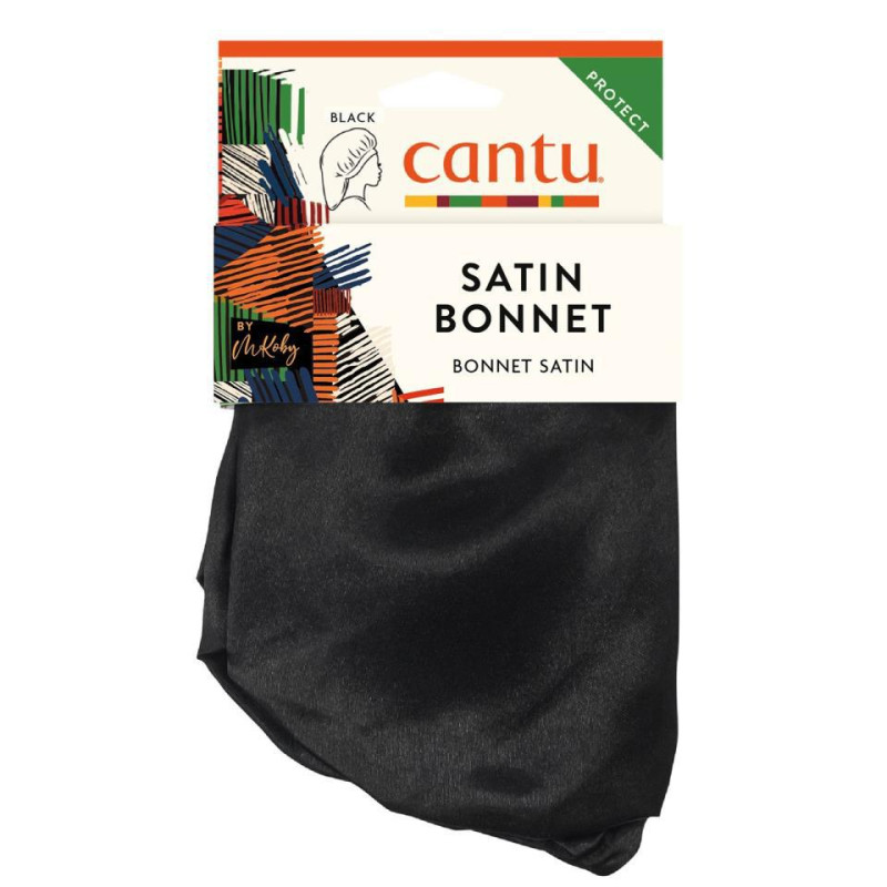 CANTU SATIN BONNET BLACK CLASSIC