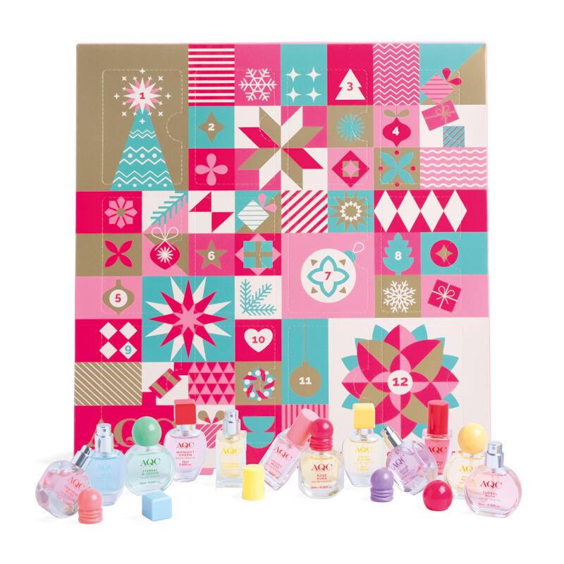 AQC FRAGRANCES ADVENT CALENDAR 12PCS
