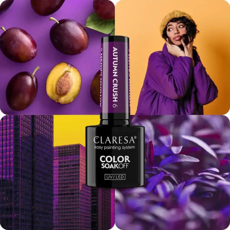 ESMALTE SEMIPERMANTENTE AUTUMN CRUSH 06 CLARESA