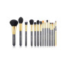 SET 15 PINCELES JESSUP BLACK/GOLD 