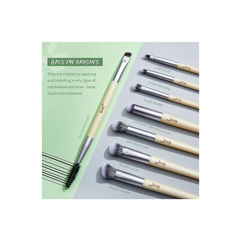 SET 12 BROCHAS JESSUP BURLYWOOD ECO-FRIENDLY