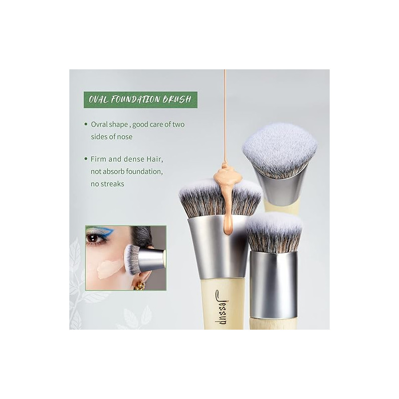 SET 12 BROCHAS JESSUP BURLYWOOD ECO-FRIENDLY