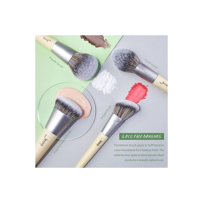 SET 12 BROCHAS JESSUP BURLYWOOD ECO-FRIENDLY