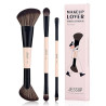 SET 3 BROCHAS JESSUP COLECCION VI PEACH DUST