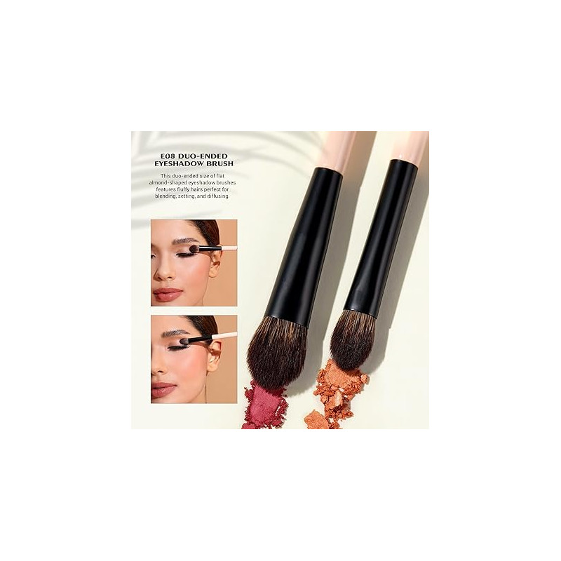 SET 3 BROCHAS JESSUP COLECCION VI PEACH DUST