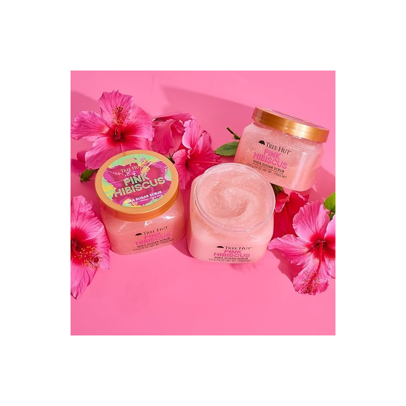 EXFOLIANTE DE AZUCAR PINK HIBISCUS TREE HUT