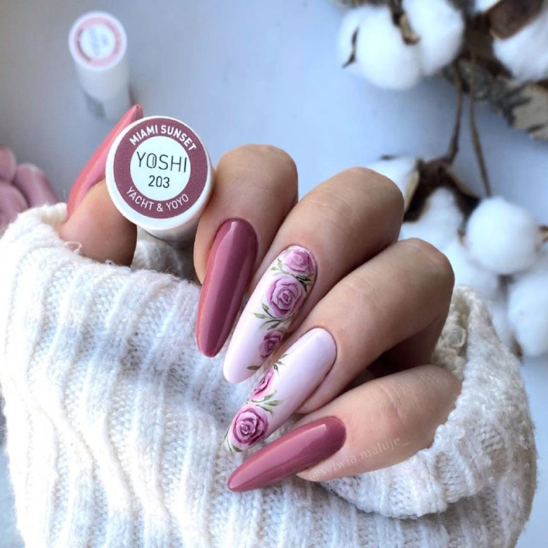 ESMALTE HIBRIDO YOSHI 203 MIAMI SUNSET  6ML