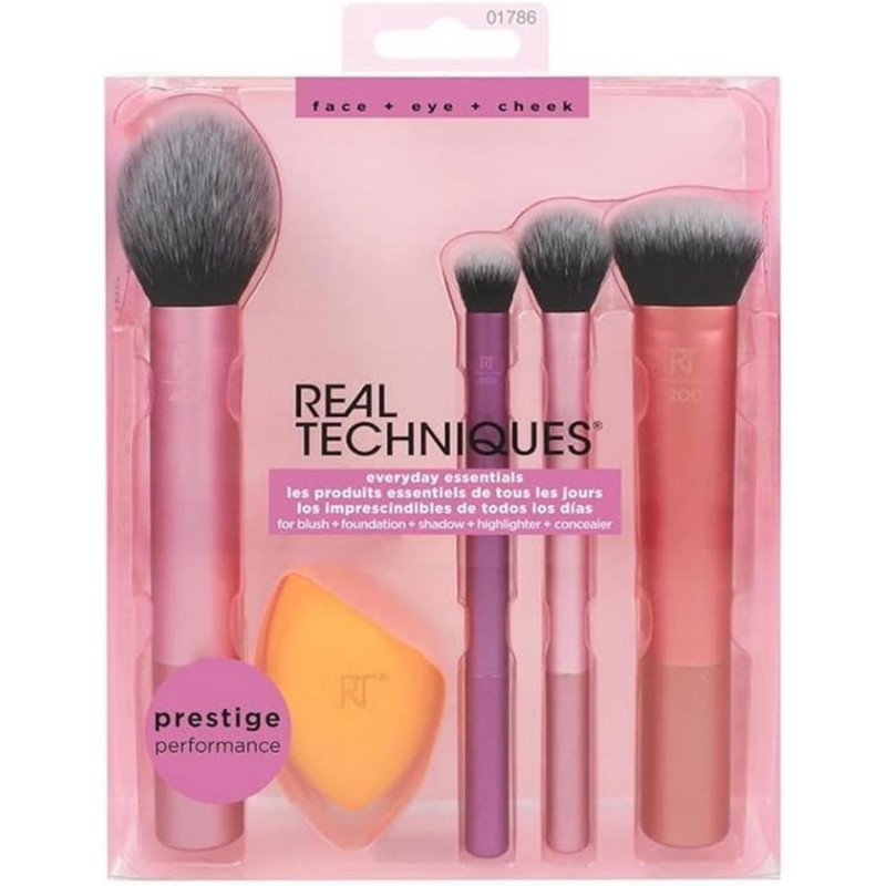 KIT BROCHA REAL TECHNIQUES EVERYDAY ESSENTIALS