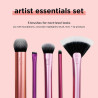 KIT 5 BROCHAS ARTIST ESSENTIALS  REAL TECHNIQUES